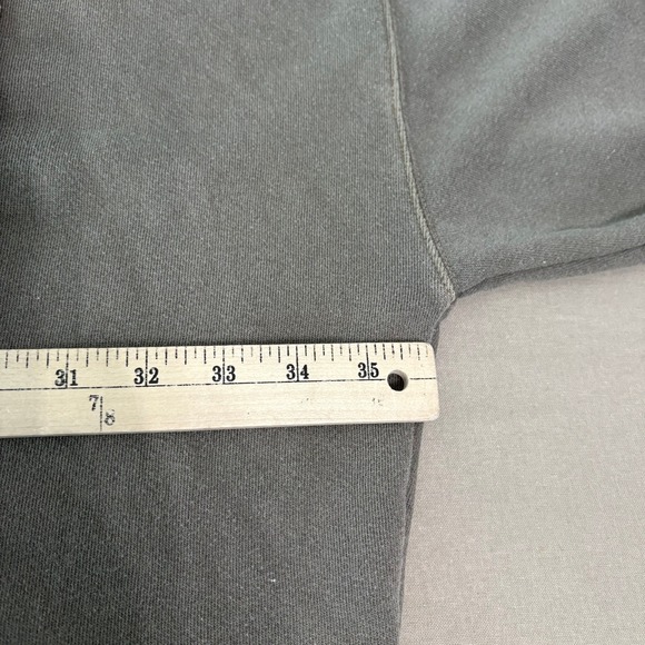 Free People We The Free Camden Distressed Oversized Sweatshirt Women Large Green - Picture 11 of 11